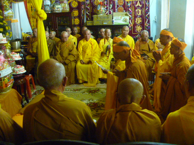 Lễ Đại tường Hòa Thượng Đồng Huy