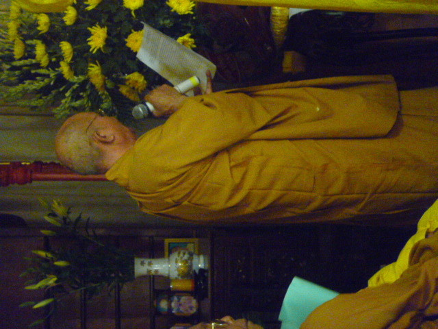 Lễ Đại tường Hòa Thượng Đồng Huy