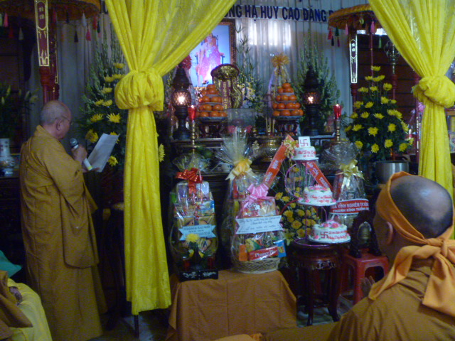 Lễ Đại tường Hòa Thượng Đồng Huy