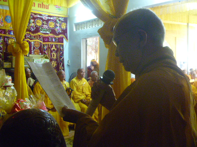 Lễ Đại tường Hòa Thượng Đồng Huy