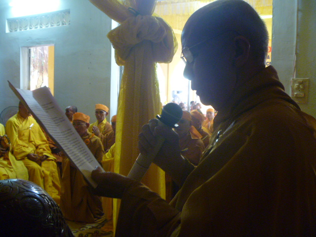 Lễ Đại tường Hòa Thượng Đồng Huy