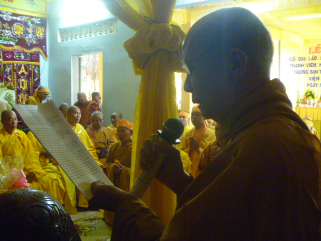 Lễ Đại tường Hòa Thượng Đồng Huy