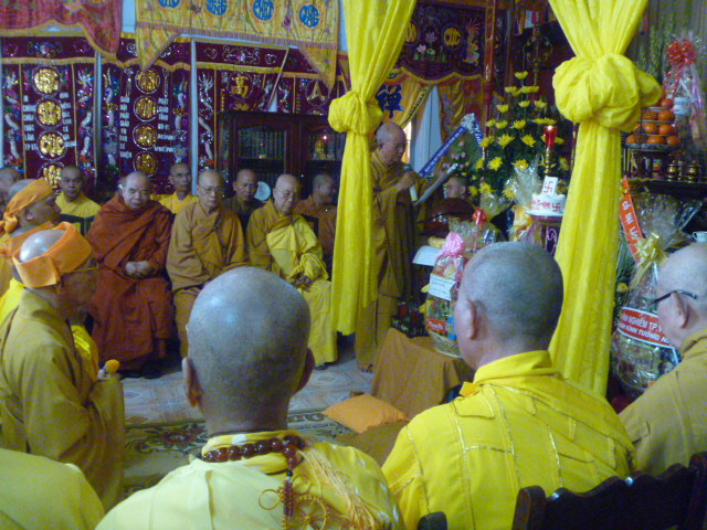 Lễ Đại tường Hòa Thượng Đồng Huy