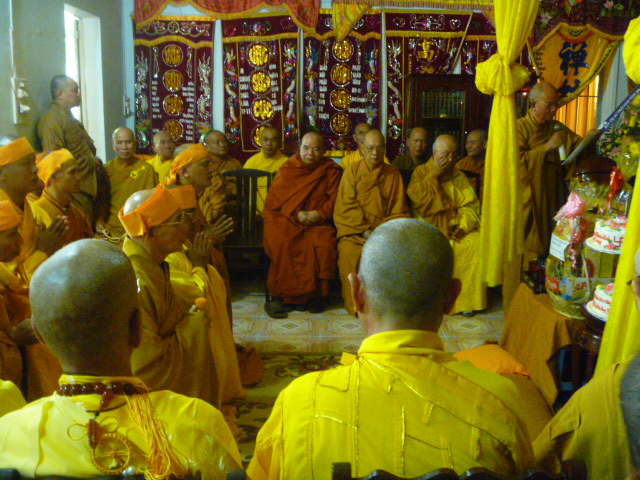Lễ Đại tường Hòa Thượng Đồng Huy