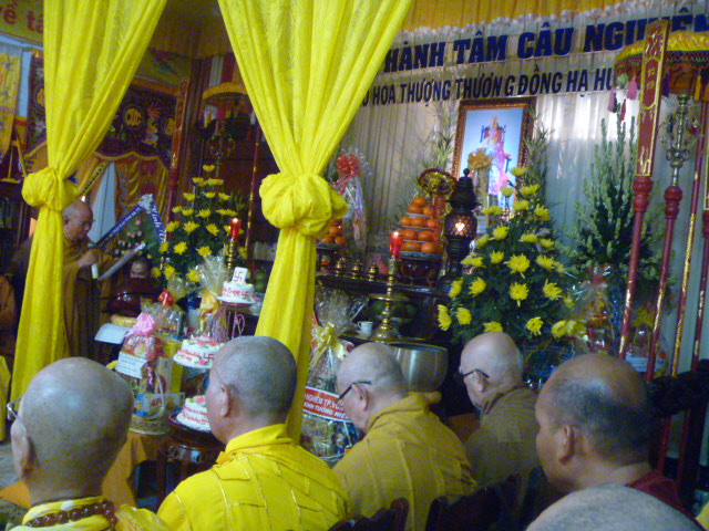 Lễ Đại tường Hòa Thượng Đồng Huy