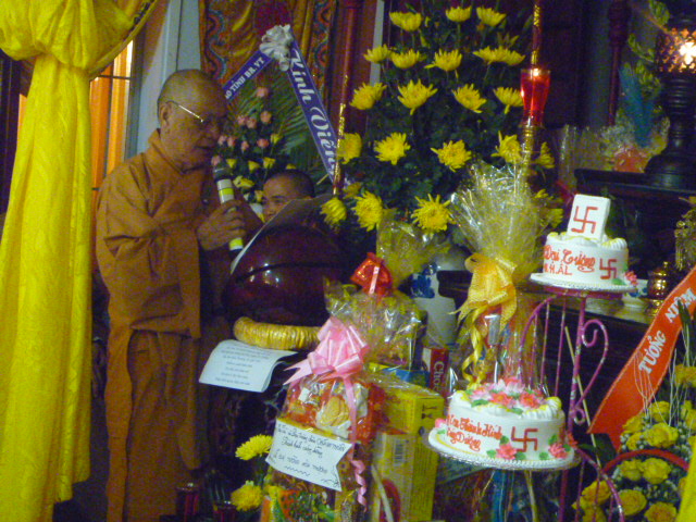 Lễ Đại tường Hòa Thượng Đồng Huy