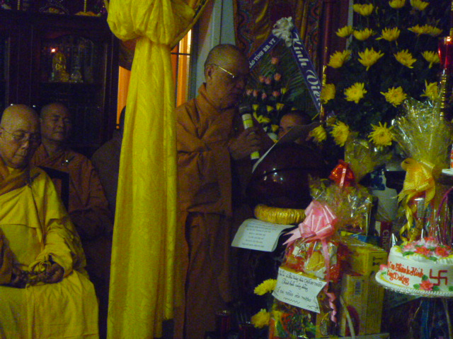 Lễ Đại tường Hòa Thượng Đồng Huy