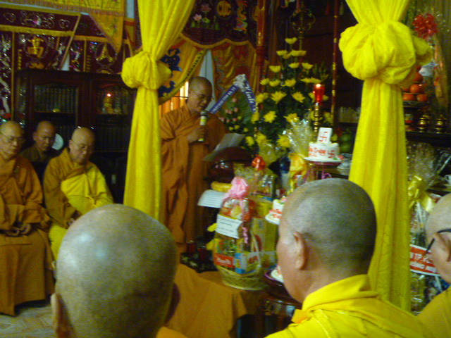 Lễ Đại tường Hòa Thượng Đồng Huy