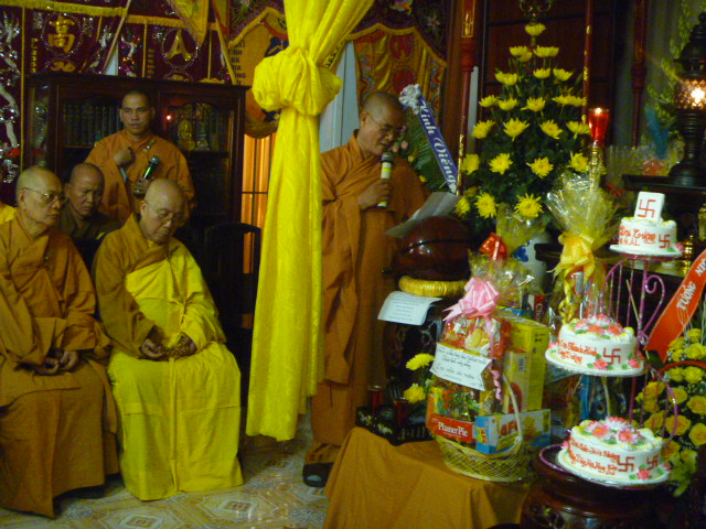 Lễ Đại tường Hòa Thượng Đồng Huy