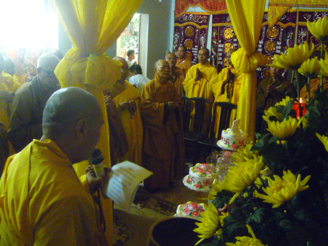 Lễ Đại tường Hòa Thượng Đồng Huy