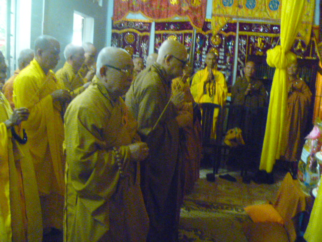 Lễ Đại tường Hòa Thượng Đồng Huy