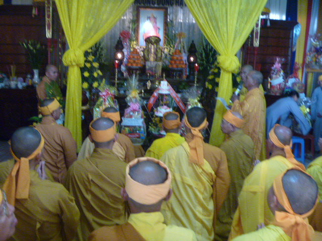Lễ Đại tường Hòa Thượng Đồng Huy