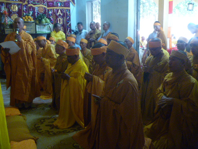 Lễ Đại tường Hòa Thượng Đồng Huy