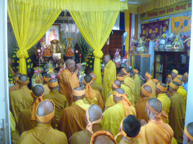 Lễ Đại tường Hòa Thượng Đồng Huy