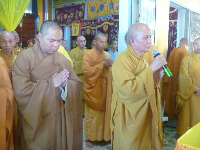 Lễ Đại tường Hòa Thượng Đồng Huy