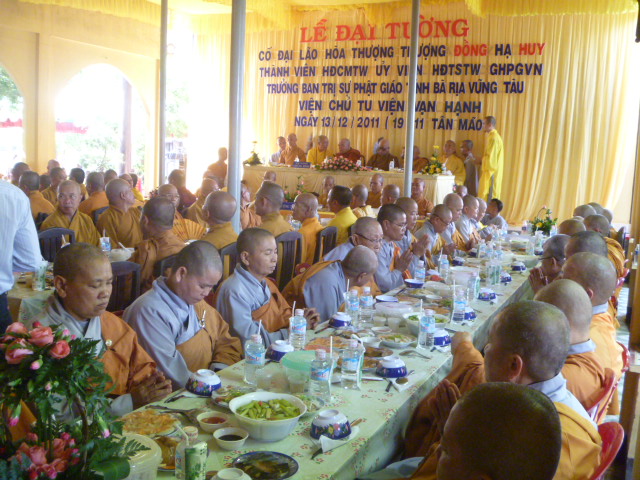 Lễ Đại tường Hòa Thượng Đồng Huy