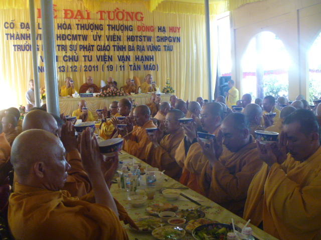 Lễ Đại tường Hòa Thượng Đồng Huy