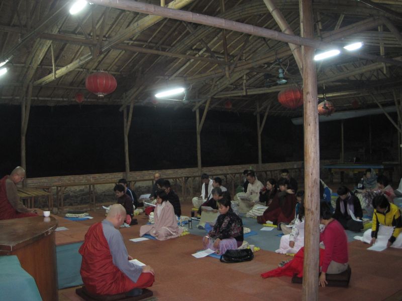 Khóa Thiền ba ngày dành cho sinh viên, nghiên cứu sinh Đại học Trung Sơn