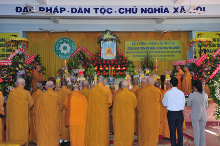 Lễ Tưởng niệm lần thứ 18 Đại lão Hòa thượng Thích Đức Nhuận - Pháp chủ GHPGVN