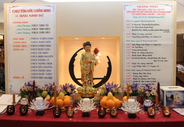 Chùa Thiên Trúc (Hoa Kỳ) tổ chức Đại lễ Chẩn tế tại nghĩa trang San Jose