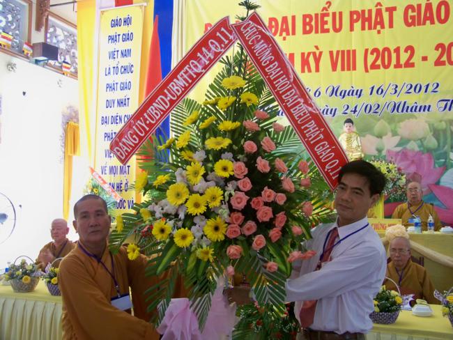 TP. HCM : Đại hội Đại biểu Phật giáo Q.11