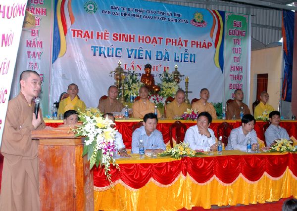 Hà Tỉnh: Chính thức khai mạc khóa tu mùa hè tại chùa Trúc Lâm Đà Liễu