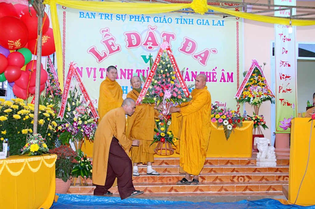 Lễ Đặt Đá và An Vị Tôn Tượng Bồ Tát Quán Thế Âm