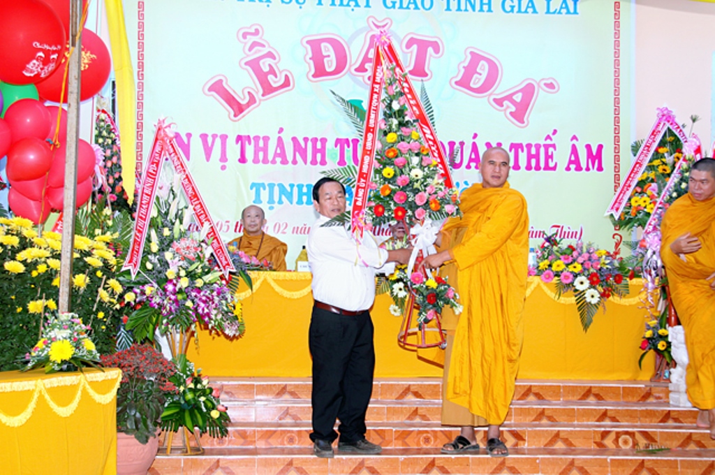 Lễ Đặt Đá và An Vị Tôn Tượng Bồ Tát Quán Thế Âm