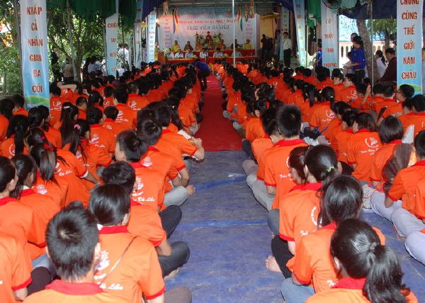 Hà Tỉnh: Chính thức khai mạc khóa tu mùa hè tại chùa Trúc Lâm Đà Liễu