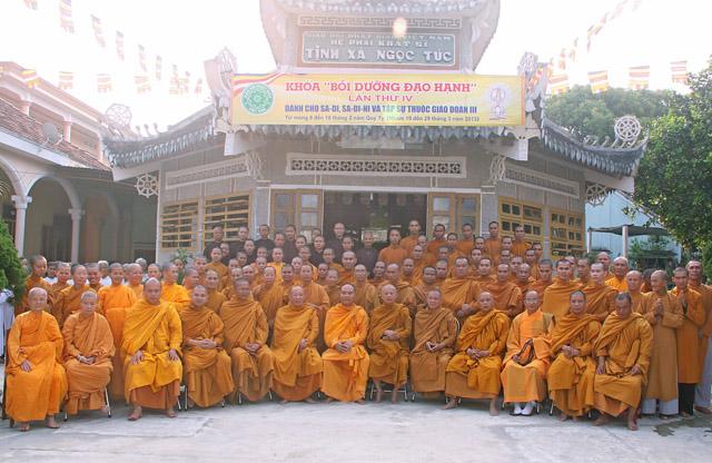 Gia Lai: Tịnh Xá Ngọc Túc Khóa Bồi Dưỡng Đạo Hạnh Dành Cho Sa Di-Sa Di Ni- Tập Sự Giáo Đoàn III Hệ Phái Khất Sĩ