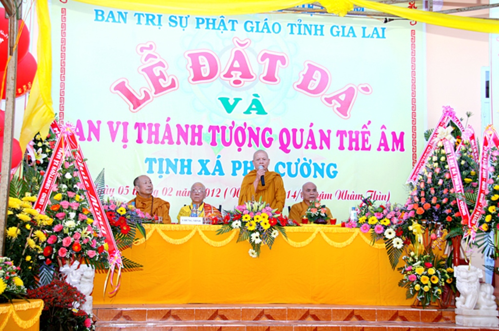 Lễ Đặt Đá và An Vị Tôn Tượng Bồ Tát Quán Thế Âm