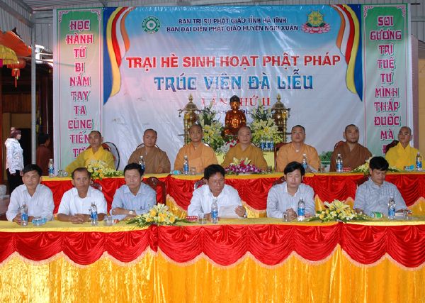 Hà Tỉnh: Chính thức khai mạc khóa tu mùa hè tại chùa Trúc Lâm Đà Liễu