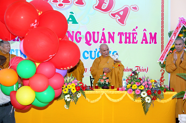 Lễ Đặt Đá và An Vị Tôn Tượng Bồ Tát Quán Thế Âm