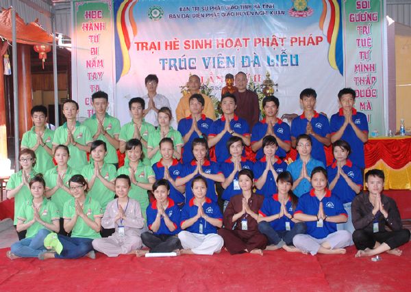 Hà Tỉnh: Chính thức khai mạc khóa tu mùa hè tại chùa Trúc Lâm Đà Liễu