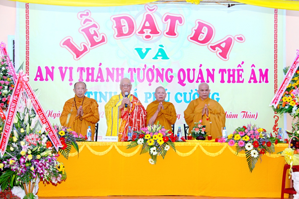 Lễ Đặt Đá và An Vị Tôn Tượng Bồ Tát Quán Thế Âm