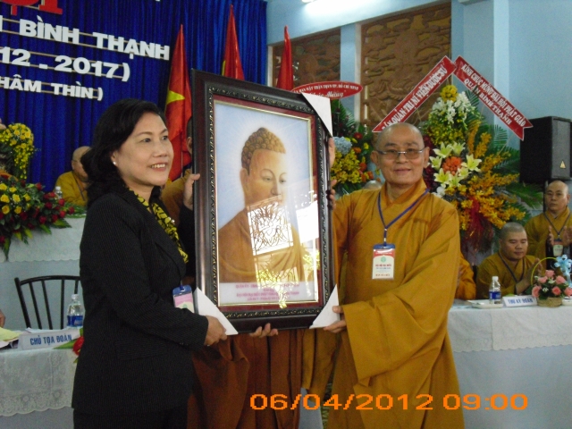 TP. HCM: Tổ chức Đại hội Đại biểu Phật giáo quận Bình Thạnh nhiệm kỳ VIII 2012 - 2017