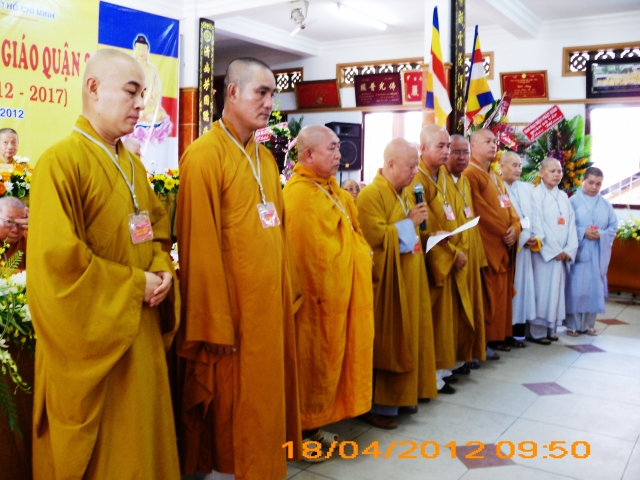 TP. HCM: Đại hội Đại biểu Phật giáo Q2 nhiệm kỳ VIII (2012 - 2017)