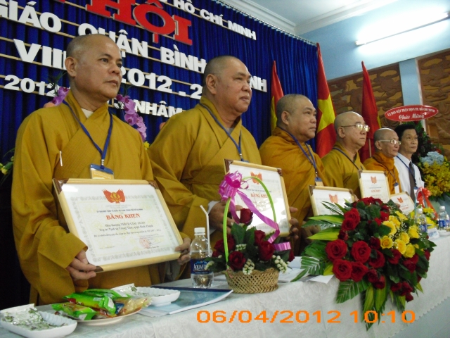 TP. HCM: Tổ chức Đại hội Đại biểu Phật giáo quận Bình Thạnh nhiệm kỳ VIII 2012 - 2017