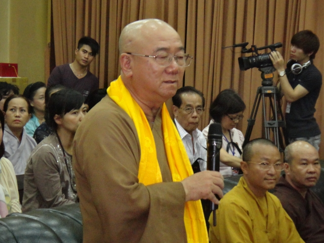 Tăng đoàn tu viện Namgyal - Dharamsala thăm Học viện PGVN tại TP. HCM