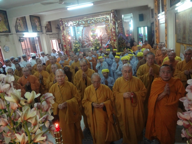 TP.HCM: Chùa Giác Ngộ di quan nhục thân cố Sa Di Ni Thích Nữ Chơn Huyền về nơi an nghĩ cuối cùng