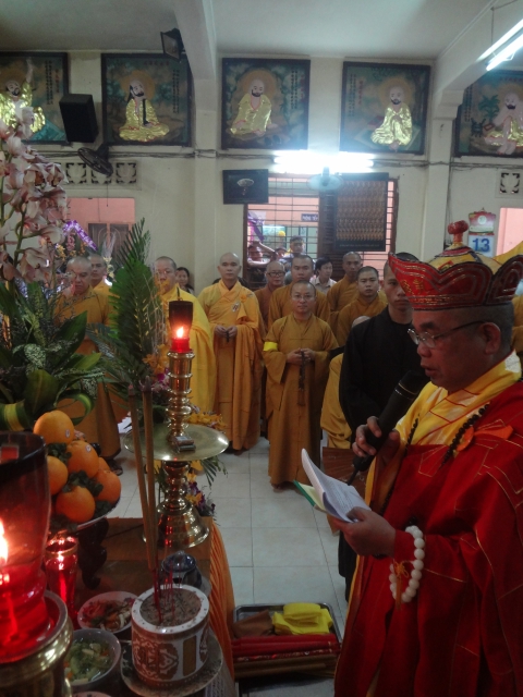 TP.HCM: Chùa Giác Ngộ di quan nhục thân cố Sa Di Ni Thích Nữ Chơn Huyền về nơi an nghĩ cuối cùng