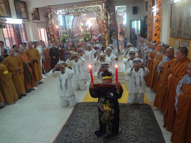 TP.HCM: Chùa Giác Ngộ di quan nhục thân cố Sa Di Ni Thích Nữ Chơn Huyền về nơi an nghĩ cuối cùng