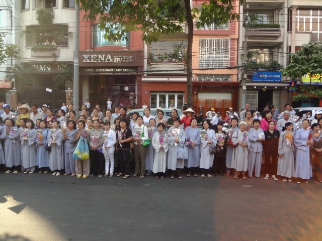 TP.HCM: Chùa Giác Ngộ di quan nhục thân cố Sa Di Ni Thích Nữ Chơn Huyền về nơi an nghĩ cuối cùng