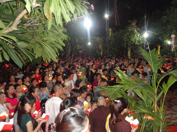 Hải Dương: Xúc Động lễ Vu lan tại chùa Liên Hoa