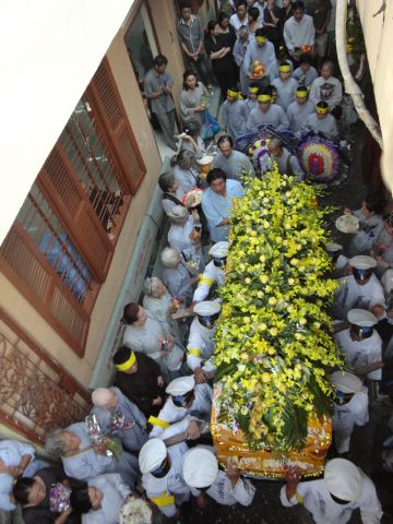 TP.HCM: Chùa Giác Ngộ di quan nhục thân cố Sa Di Ni Thích Nữ Chơn Huyền về nơi an nghĩ cuối cùng