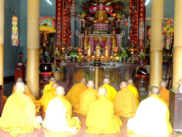 TP.HCM: Lễ húy nhật, tưởng niệm ân sư tại chùa Linh Sơn