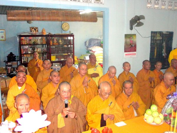 TP.HCM: Lễ húy nhật, tưởng niệm ân sư tại chùa Linh Sơn