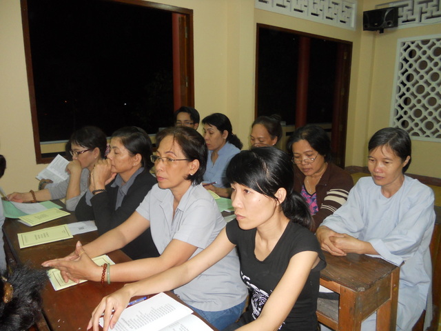 Khánh Hòa: Lớp học Phật pháp cư sĩ Áo Lam - Tp. Nha Trang khai giảng