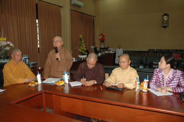 Phái đoàn Mỹ thăm Học viện Phật giáo Việt Nam tại TP. HCM