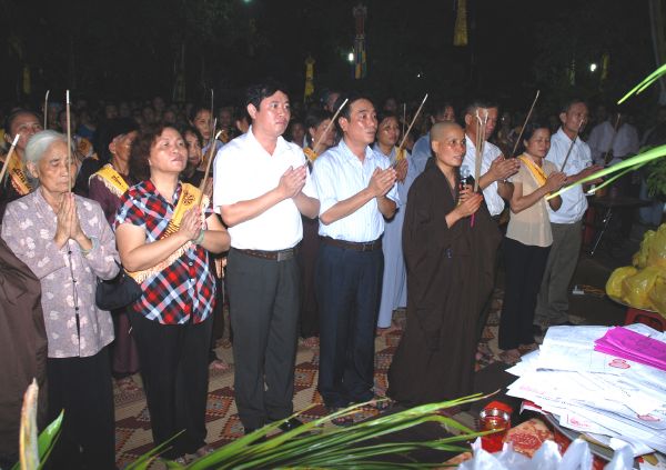 Hải Dương: Lắng động lễ Vu lan Báo hiếu tại chùa Linh Sơn Vạn Phúc